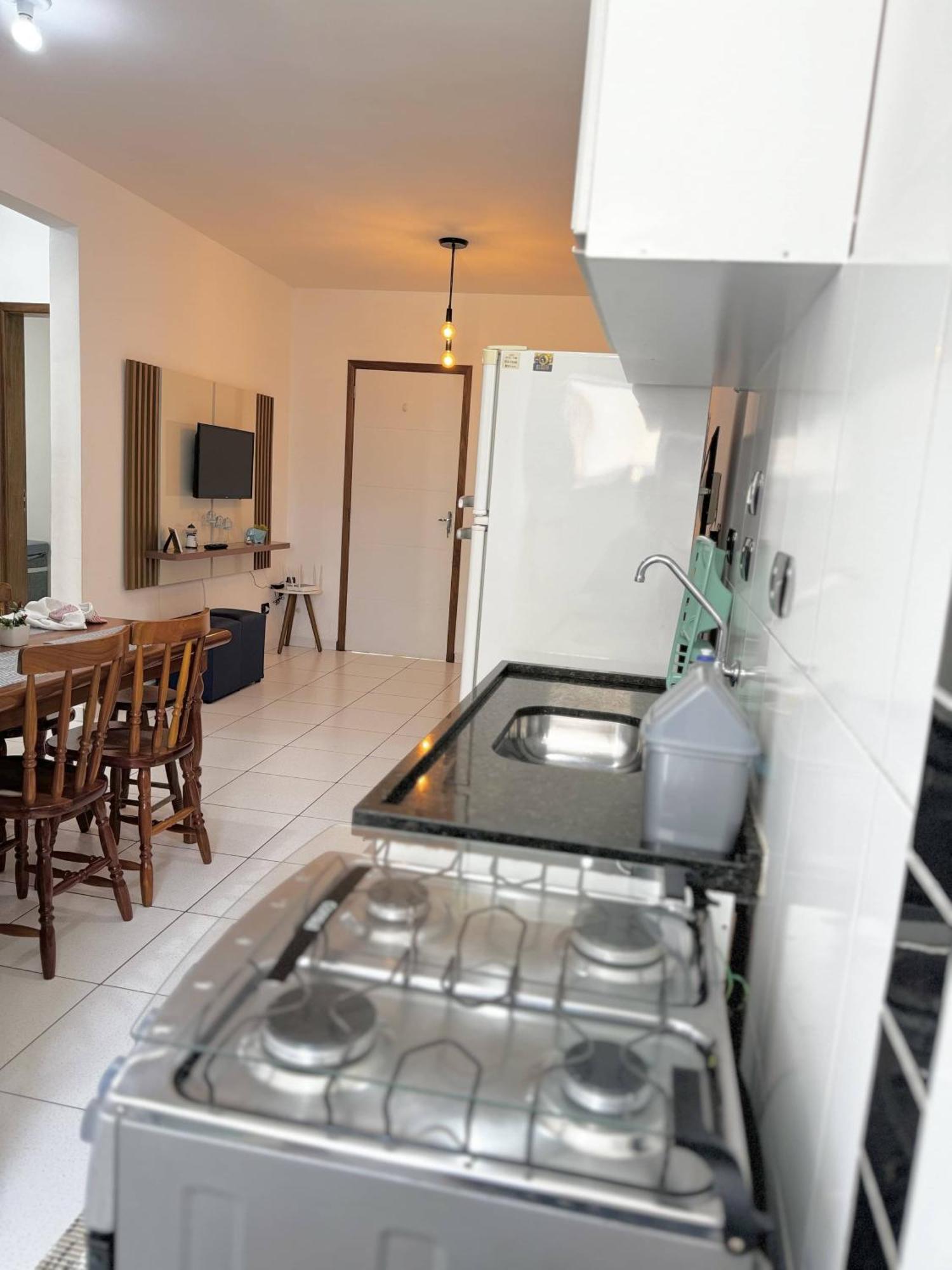 Apartamento Sun Way Ubatuba- Com Piscina, Churrasqueira E Play Ground